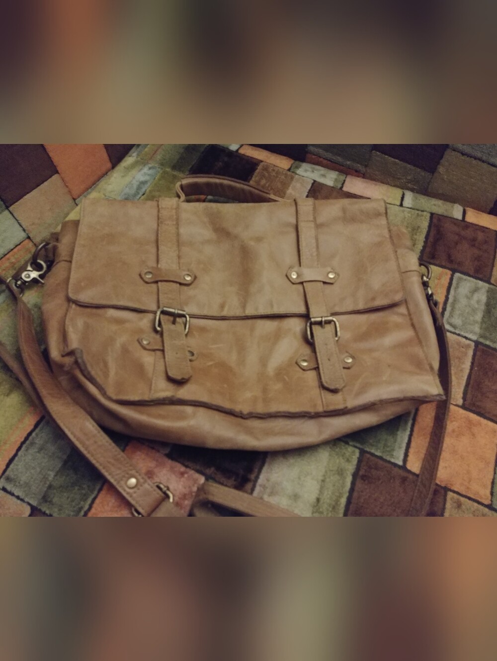 Brown Leather Portfolio